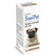 Лосьйон ProVET SaniPet для догляду за очима котів і собак, 15 мл (краплі)