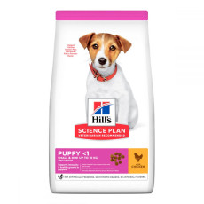 Сухий корм Hill`s SP Puppy Small & Mini для цуценят малих і мініатюрних порід, з куркою, 1,5 кг