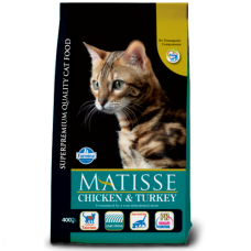 Сухий корм Farmina Matisse Adult Chicken & Turkey для котів, курка та індичка, 400 г
