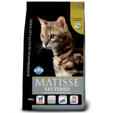 Сухой корм Farmina Matisse Neutered Chicken для стерилизованых кошек с курицей, 400 г