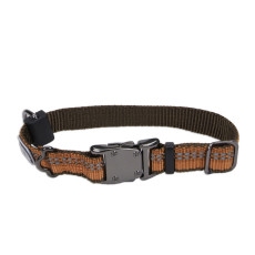 Ошейник Coastal K9 Explorer для собак, нейлоновый, размер М, пламя