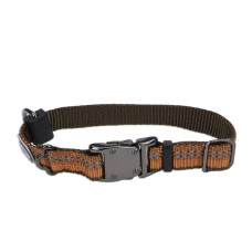 Ошейник Coastal K9 Explorer для собак, нейлоновый, размер L, пламя