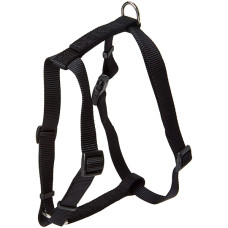 Шлея для собак нейлонова Nylon Adjustable 2,5смх66-97см, чорна Coastal