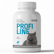 Вітаміни Profiline Біотин Комплекс для котів для шерсті, 180 таб.