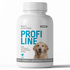 Витамины Profiline Макси Комплекс для средних и больших пород собак, 100 таб.