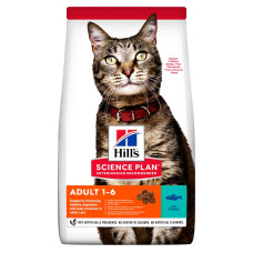 Сухий корм Hill`s SP Feline Adult Tuna для дорослих котів з тунцем, 300 г