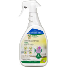 Спрей-репеллент Francodex Environment Repellent Spray от блох и клещей для мест обитания животных с гераниолом, 500 мл