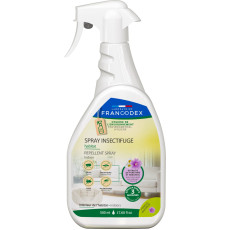 Спрей-репелент Francodex Environment Repellent Spray від бліх і кліщів для місць перебування тварин з гераніолом, 500 мл