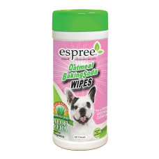 Вологі серветки з питною содою і вівсом Espree Oatmeal Baking Soda 50шт.