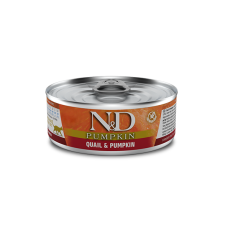 Влажный корм Farmina N&D Grain Free Pumpkin Quail Adult для кошек с перепелом и тыквой, 70 г