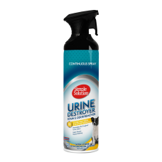 Засіб Simple Solution Odor & Urine Destroyer для нейтралізації сечі собак на килимах і текстильних виробах, 502 мл