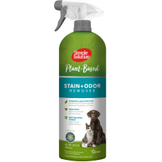 Рослинний засіб Simple Solution Plant-Based Stain & Odour Remover для нейтралізації запахів та плям тварин, 945 мл
