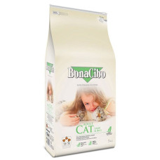 Сухий корм для кішок BonaCibo Adult Cat Lamb&Rice з м`ясом ягняти та рисом, 2 кг