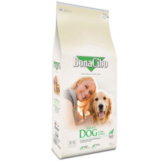 Сухой корм для собак BonaCibo Adult Dog Lamb&Rice с мясом ягненка и рисом, 15 кг