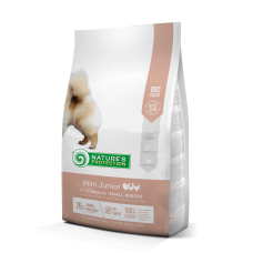 Сухий корм Nature`s Protection Mini Junior Small Breeds для цуценят малих порід, 7,5 кг