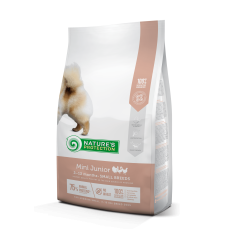 Сухой корм Nature`s Protection Mini Junior Small Breeds для щенков малых пород, 7,5 кг