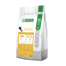 Сухий корм Nature`s Protection Mini Senior Small Breeds для собак малих порід від 7 років, 7,5 кг
