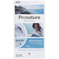 Сухий корм Pronature Holistic Cat Mediterranea для котів, лосось з в`яленими томатами, 340 г