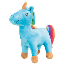 Игрушка Trixie Единорог с пищалкой для собак, 25 см, плюш