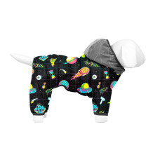 Комбинезон для собак WAUDOG Clothes рисунок Рик и Морти 2, XS25, В 36-38 см, С 24-26 см