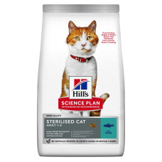 Сухий корм Hill`s SP Feline Adult Sterilised Cat With Tuna для стерилізованих кішок з тунцем, 300 г