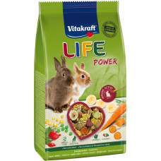Корм Vitakraft Life для кроликов, с бананом, 600 г.