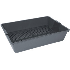 Туалет для котів Cat Tray, з сіткою, сірий, 42х29,5х9,5 см, Savic