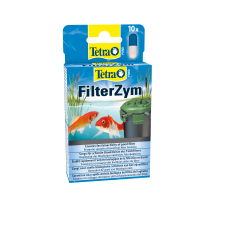 Засіб Tetra Pond Filter Zym для прискорення розвитку природних фільтруючих бактерій у ставку, 10 капсул