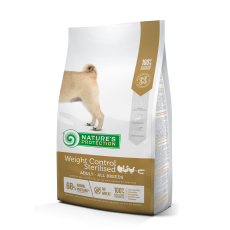 Сухий корм Nature`s Protection Weight Control Sterilised Adult All Breeds для собак схильних до повноти, після стерилізації, 4 кг