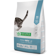 Сухий корм Nature`s Protection Kitten All Breed для кошенят всіх порід, 7 кг