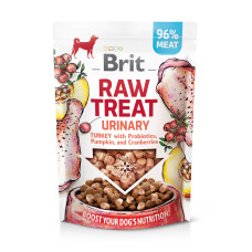 Ласощі для собак Brit Raw Treat freeze-dried Urinary для профілактики сечокам`яної хвороби, індичка, 40 г