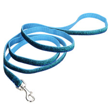 Повідець для собак Pet Attire Sparkles, 1 см/1,2 м, синій, Coastal