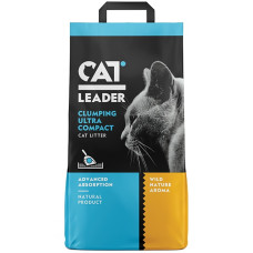 Ультра-комкующийся наповнювач Cat Leader Wild Nature в котячий туалет, 10 кг
