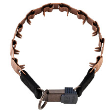 Строгий ошейник Sprenger Neck-Tech Sport для собак, пластинчатый, куроган сталь, S 48 см,