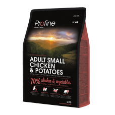 Сухой корм Profine Adult Small Chicken & Potatoes для собак малых пород, с курицей и картофелем, 2 кг