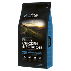 Сухой корм Profine Puppy для щенков и юниоров всех пород, с курицей и картофелем, 15 кг