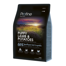 Сухой корм Profine Puppy для щенков и юниоров всех пород, с ягнятиной и картофелем, 3 кг