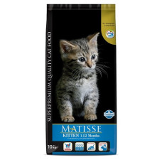 Сухий корм Farmina Matisse Kitten для кошенят, вагітних та годуючих кішок, з куркою, 10 кг