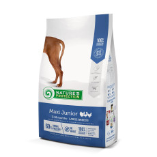 Сухой корм Nature`s Protection Maxi Junior Large Breeds для щенков больших пород, 12 кг