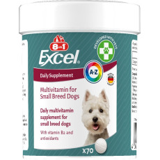 Вітаміни 8in1 Excel Multi Vitamin Small Breed для собак дрібних порід мультивітамін 70 шт