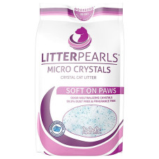 Кварцовий наповнювач Litter Pearls Litter Pearls Micro Crystals для котів, 1,59 кг