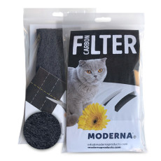 Фільтр для закритих туалетів для котів, 15,5х16см Moderna