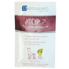 Dermoscent ATOP 7 Shampoo заспокійливий крем-шампунь при алергії та атопії у котів і собак, 15 мл