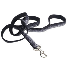 Повідець для собак Pet Attire Sparkles, 1 см / 1,2 м, чорний, Coastal