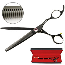 Філірувальні ножиці Davis Majutsu Titanium Thinning  для стрижки собак, 7, 17,8 см