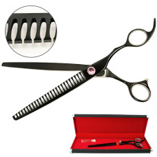 Філірувальні шанкерні ножиці Davis Majutsu Titanium Thinning для стрижки собак, 8, 20,3 см