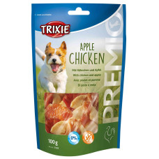 Ласощі Trixie Premio Apple Chicken для собак, курка та яблуко, 100 г