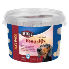 Лакомство Trixie Soft Snack Bony Mix XXL для собак ассорти ведро пластик 1800 г