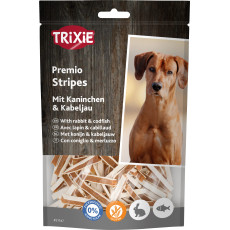 Лакомство Trixie Premio Fish Rabbit Stripes для собак снеки с рыбой и кроликом 100 г