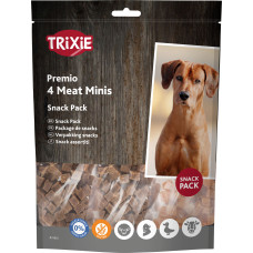 Ласощі Trixie Premio 4 Meat Minis для собак, з куркою, качкою, яловичиною і бараниною, 4 x 100 г